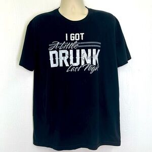 Next Level Apparel - Eli Young Band I Got A Little Drunk Last Night T Shirt XL